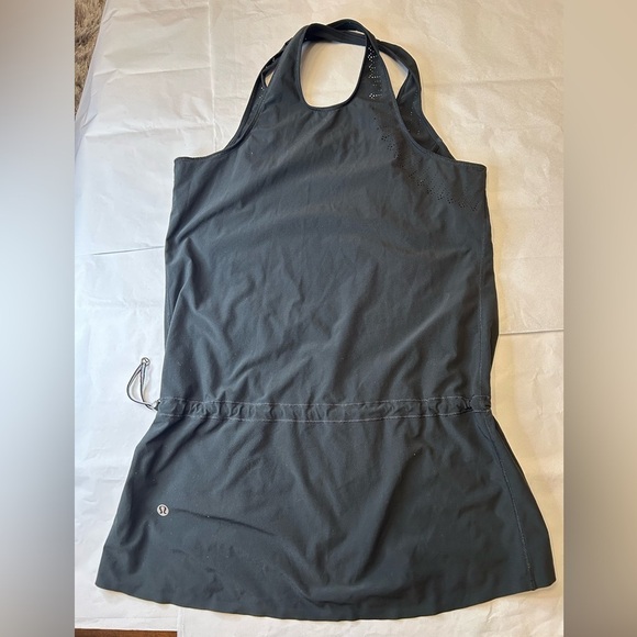 Lululemon Tank/Pool Cover Up-Black-PTP 15" - Picture 2 of 4